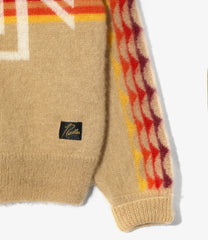 〈NEEDLES〉x〈PENDLETON〉Mohair Sweater - Harding