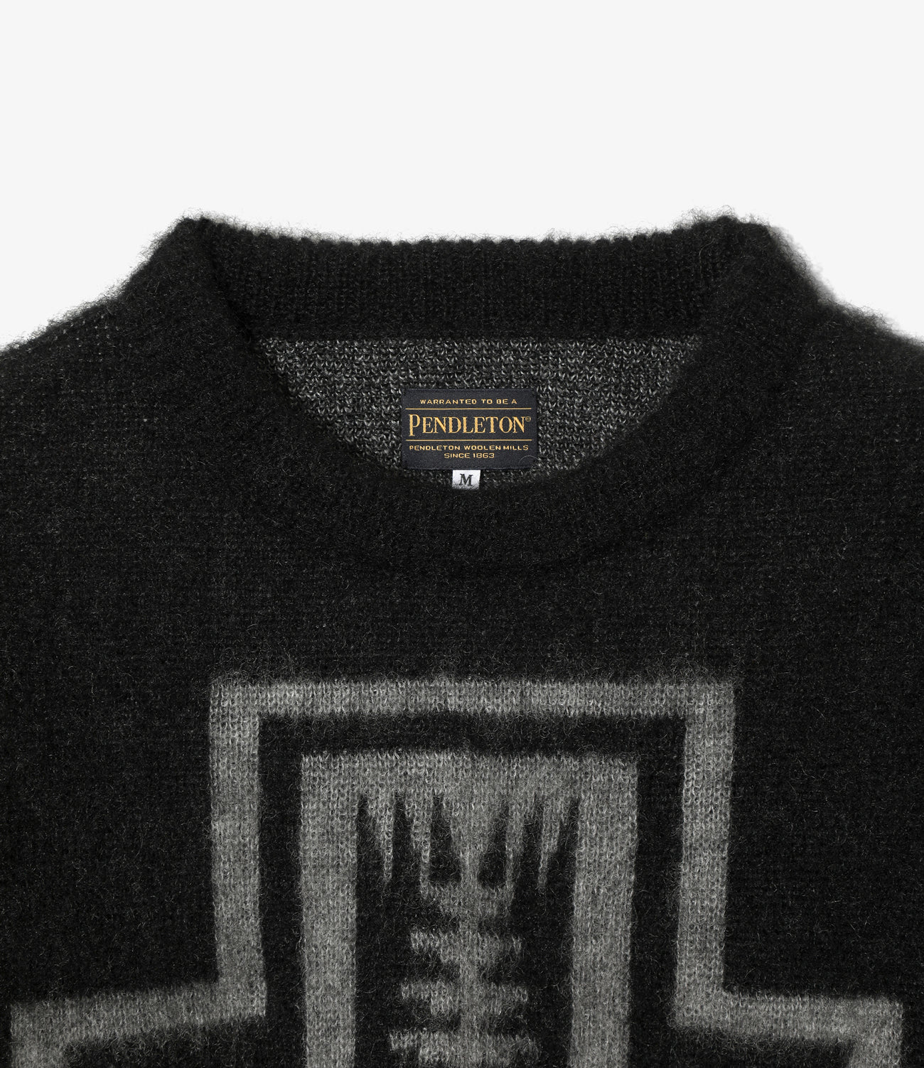 〈NEEDLES〉x〈PENDLETON〉Mohair Sweater - Harding
