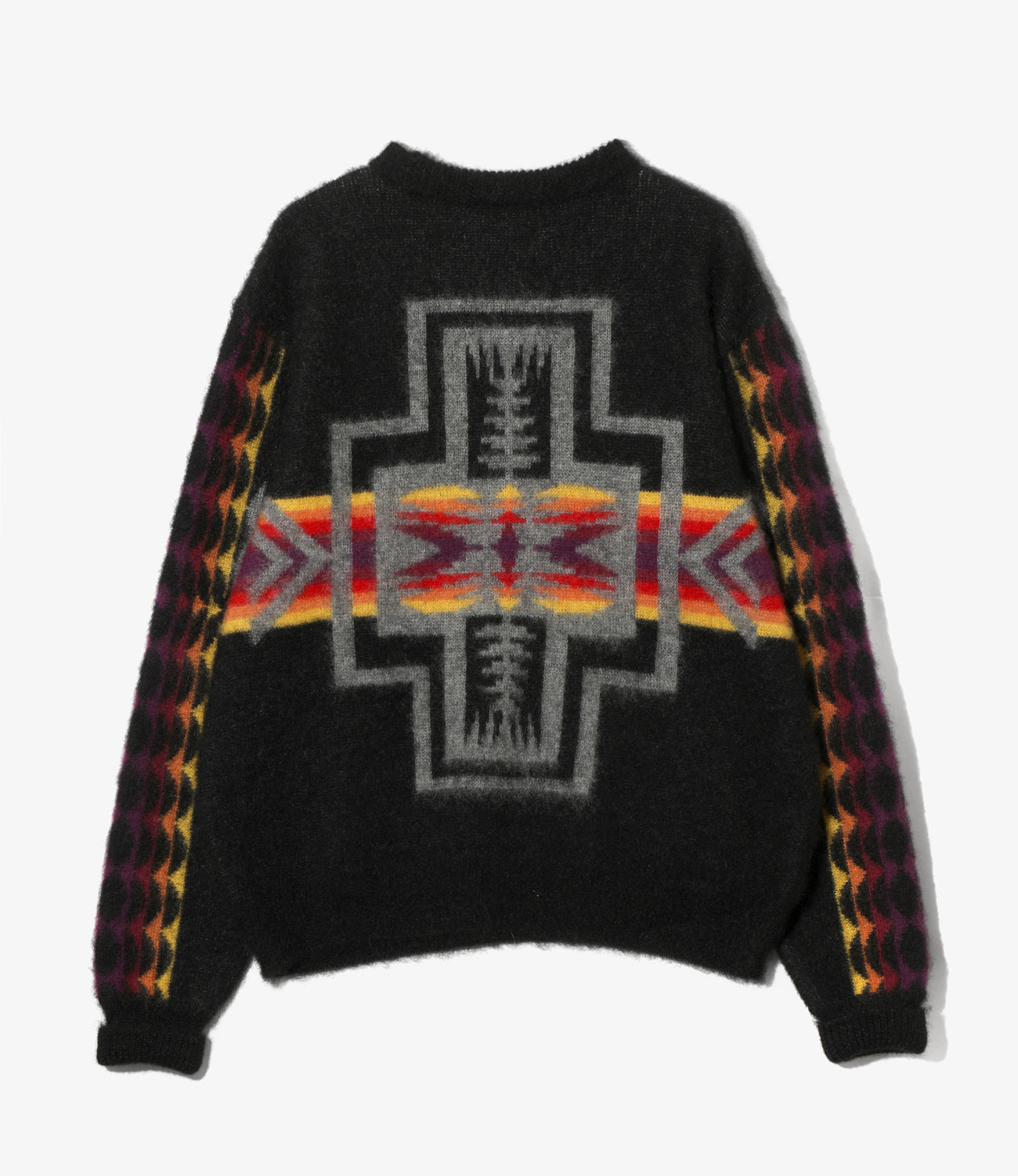 〈NEEDLES〉x〈PENDLETON〉Mohair Sweater - Harding