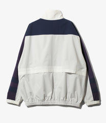 〈NEEDLES〉x〈FILA〉Star Cut Over Sized Windbreaker