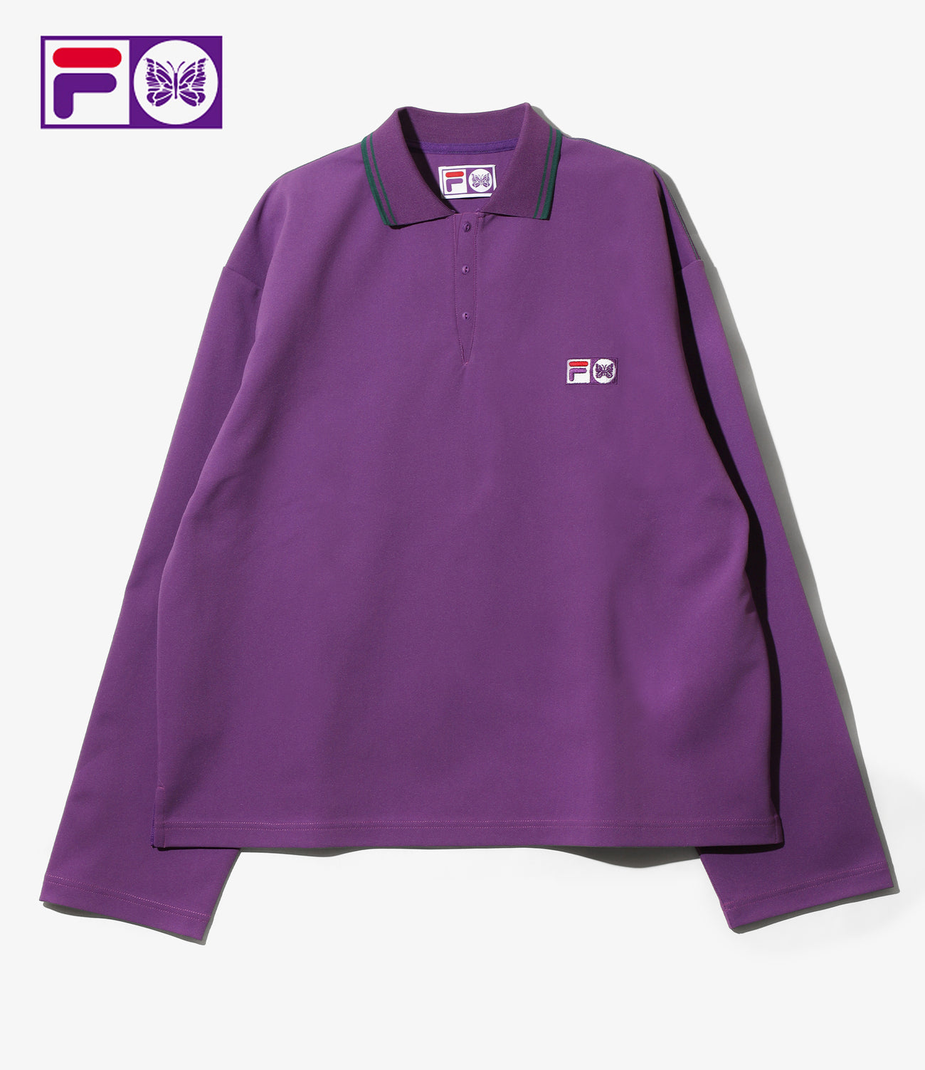 〈NEEDLES〉x〈FILA〉BB Polo Shirt