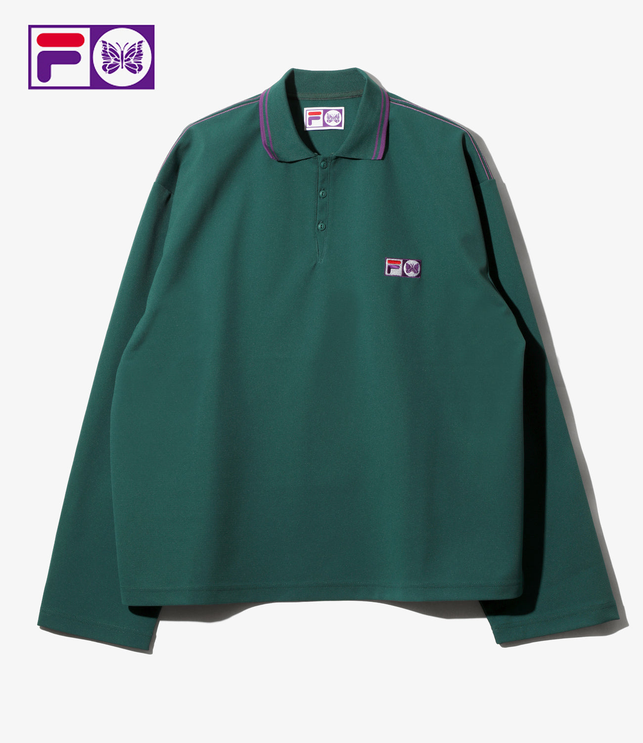 〈NEEDLES〉x〈FILA〉BB Polo Shirt