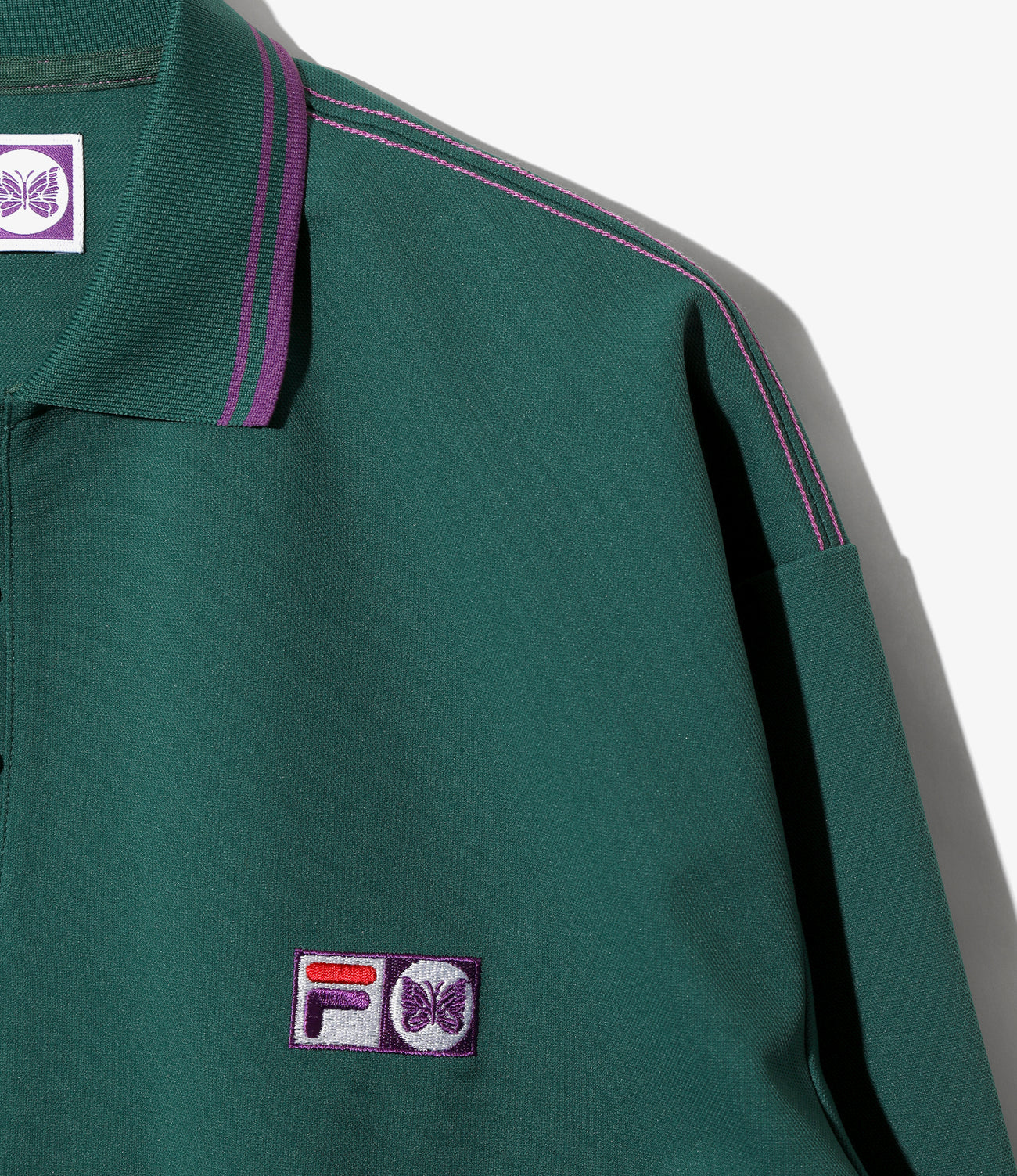 〈NEEDLES〉x〈FILA〉BB Polo Shirt