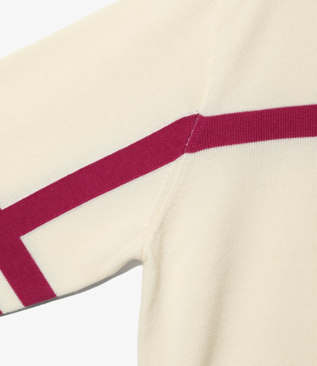 〈NEEDLES〉x〈FILA〉Heritage Sweater