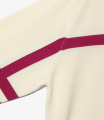 〈NEEDLES〉x〈FILA〉Heritage Sweater