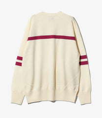 〈NEEDLES〉x〈FILA〉Heritage Sweater