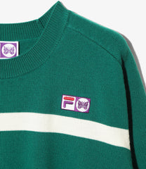 〈NEEDLES〉x〈FILA〉Heritage Sweater