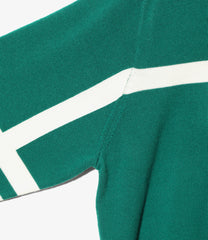 〈NEEDLES〉x〈FILA〉Heritage Sweater