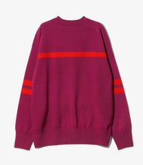 〈NEEDLES〉x〈FILA〉Heritage Sweater