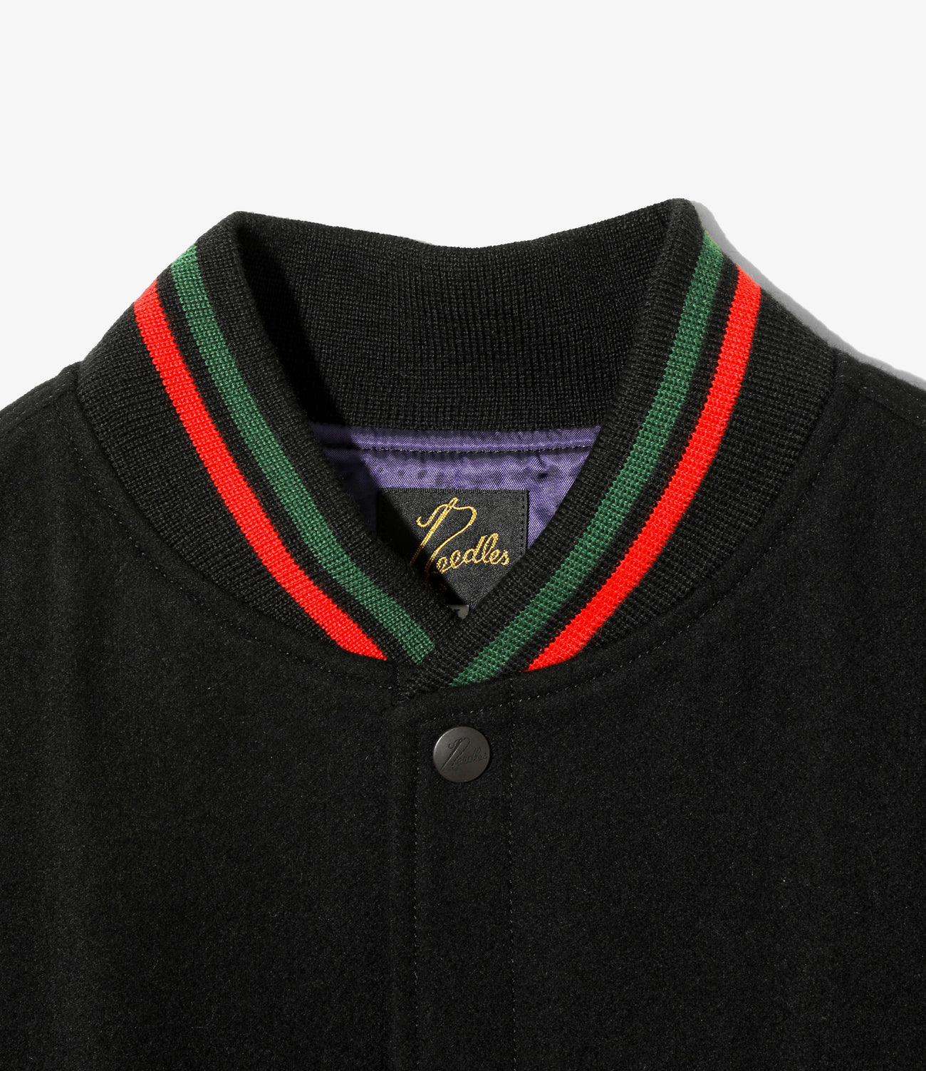 〈NEEDLES〉x〈A TRIBE  CALLED QUEST〉 B.B. Jacket - Wool Melton