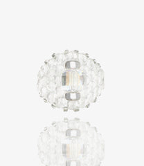 〈NEEDLES〉x〈TIE A KNOT〉Square Crystal Beads Ring