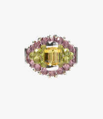 〈NEEDLES〉x〈TIE A KNOT〉Crystal Beads Ring Small
