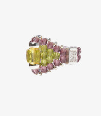 〈NEEDLES〉x〈TIE A KNOT〉Crystal Beads Ring Small