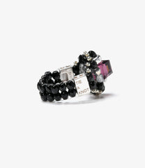 〈NEEDLES〉x〈TIE A KNOT〉Crystal Beads Ring Small