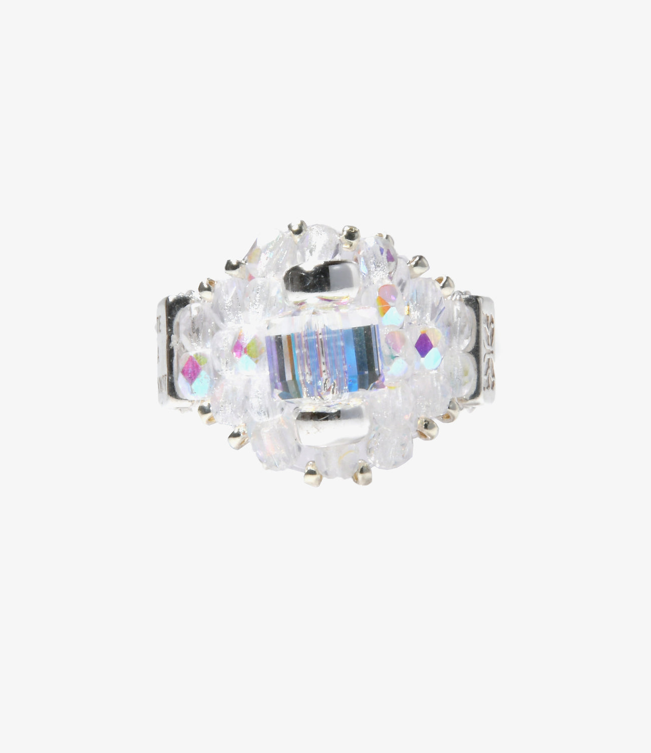 〈NEEDLES〉x〈TIE A KNOT〉Crystal Beads Ring Small