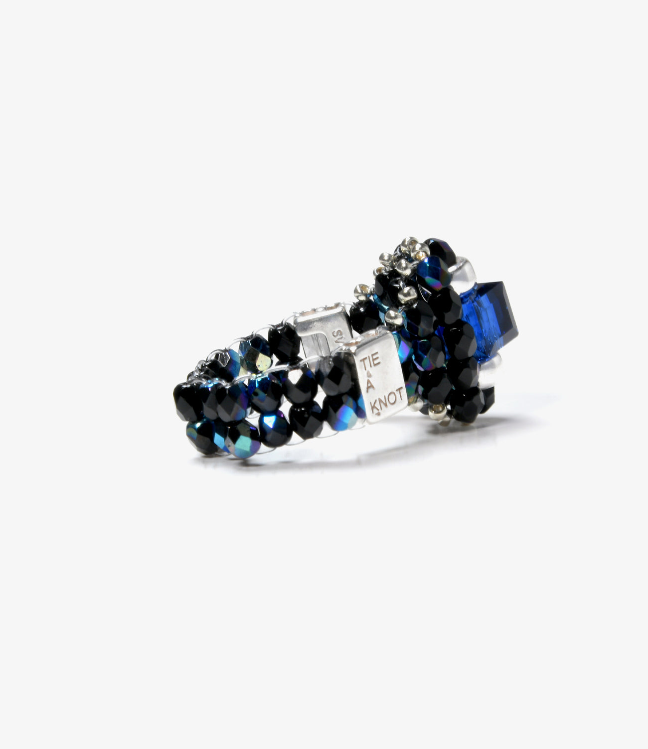〈NEEDLES〉x〈TIE A KNOT〉Crystal Beads Ring Small