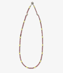 〈NEEDLES〉x〈TIE A KNOT〉Crystal Beads Necklace