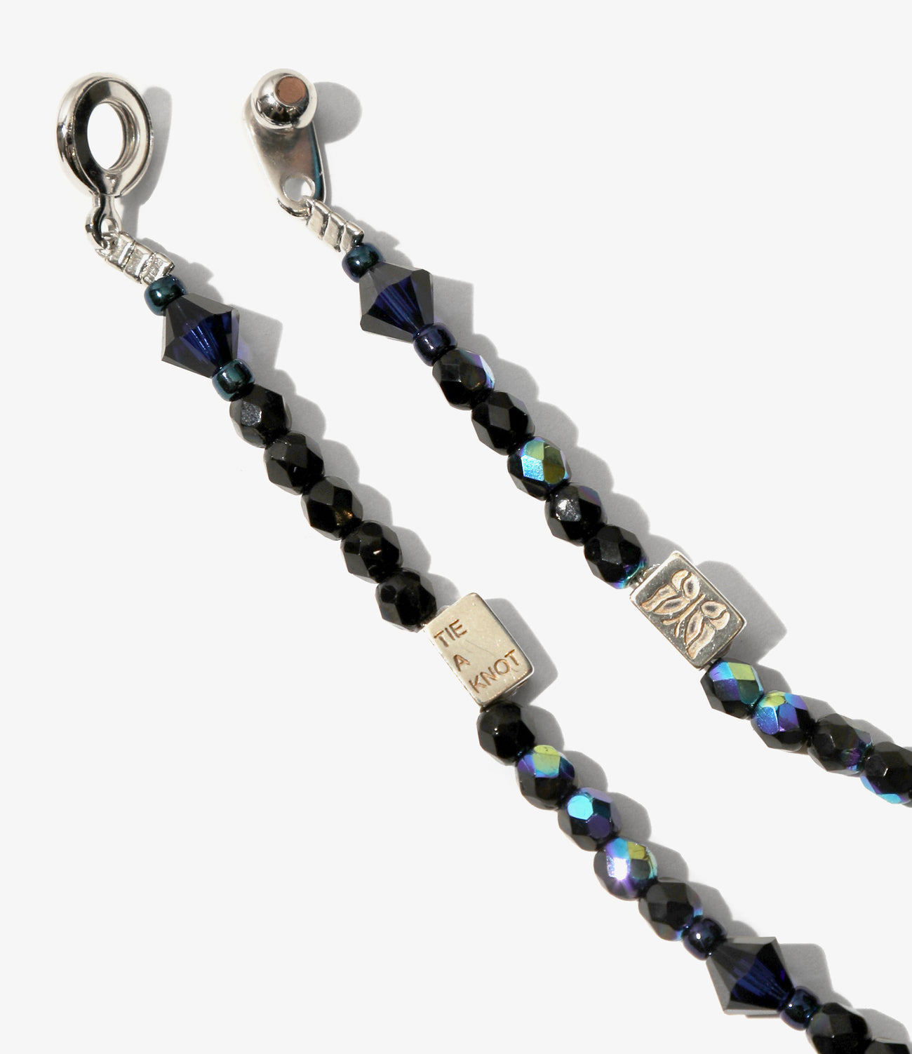 〈NEEDLES〉x〈TIE A KNOT〉Crystal Beads Necklace