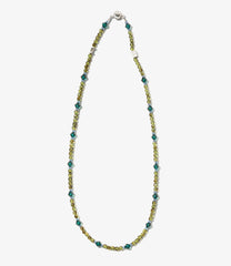 〈NEEDLES〉x〈TIE A KNOT〉Crystal Beads Necklace