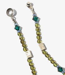 〈NEEDLES〉x〈TIE A KNOT〉Crystal Beads Necklace