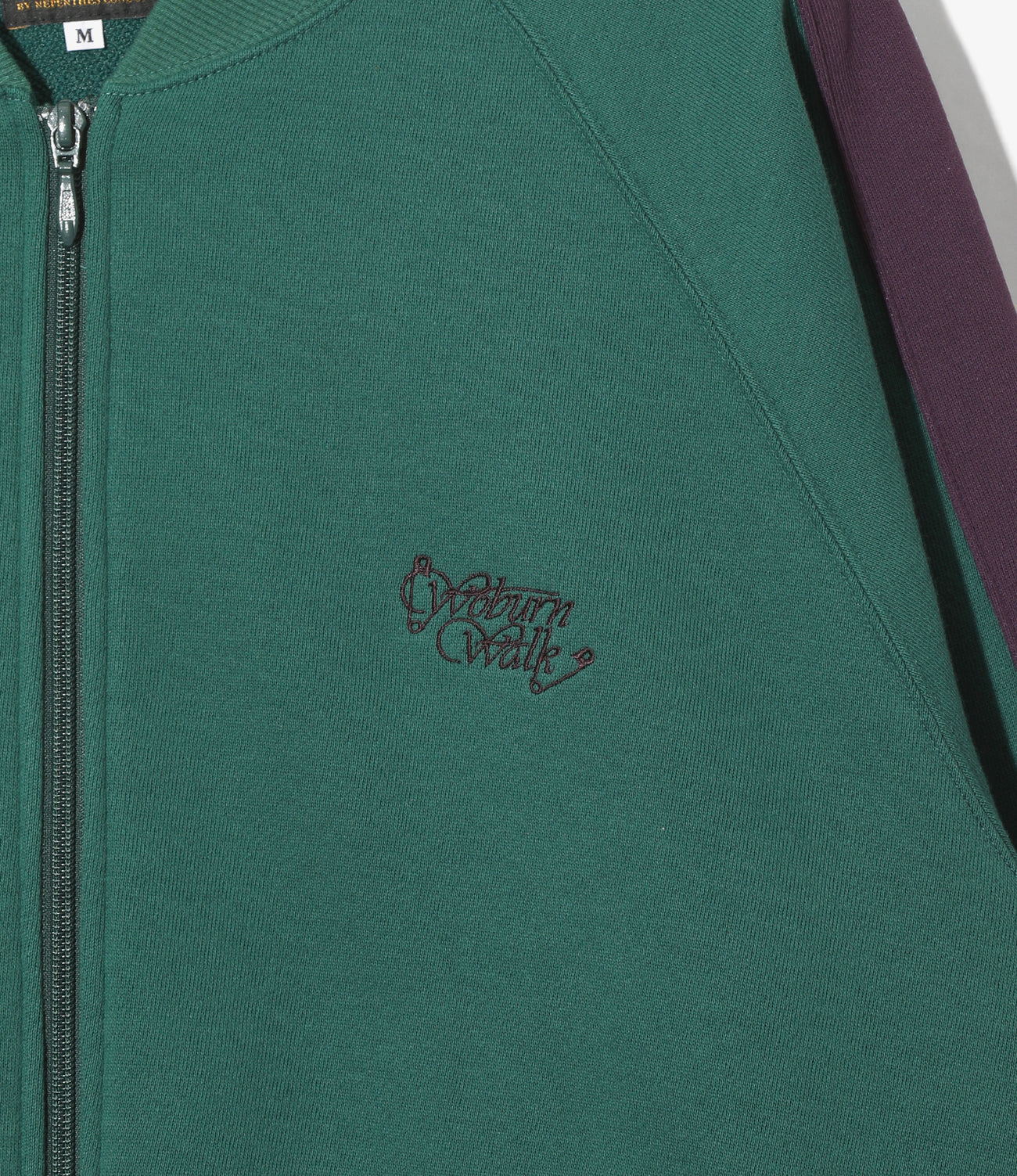 Rib Collar Track Jacket - Cotton French Terry