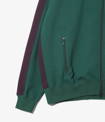 Rib Collar Track Jacket - Cotton French Terry