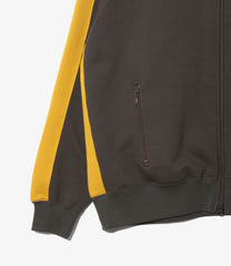 Rib Collar Track Jacket - Cotton French Terry