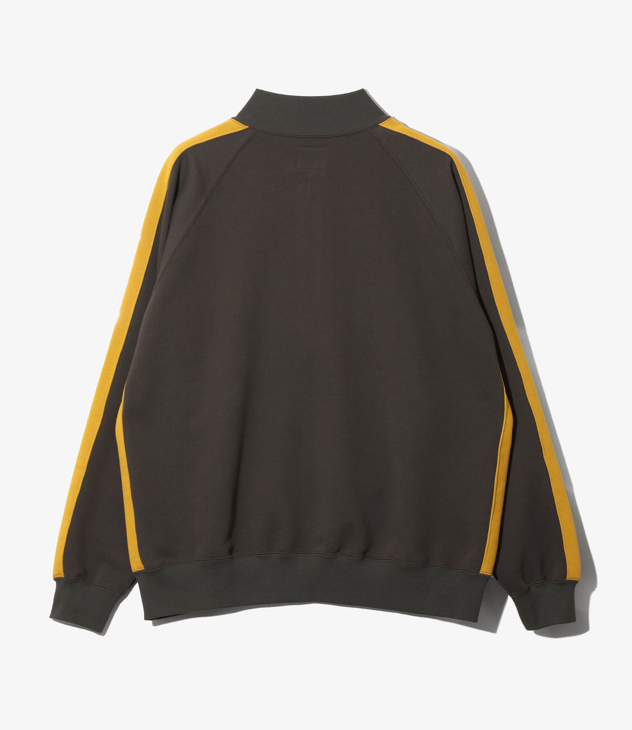 Rib Collar Track Jacket - Cotton French Terry