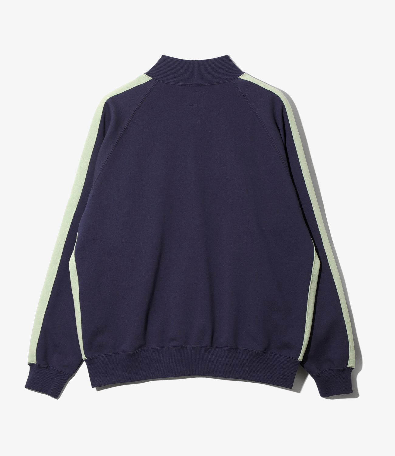 Rib Collar Track Jacket - Cotton French Terry