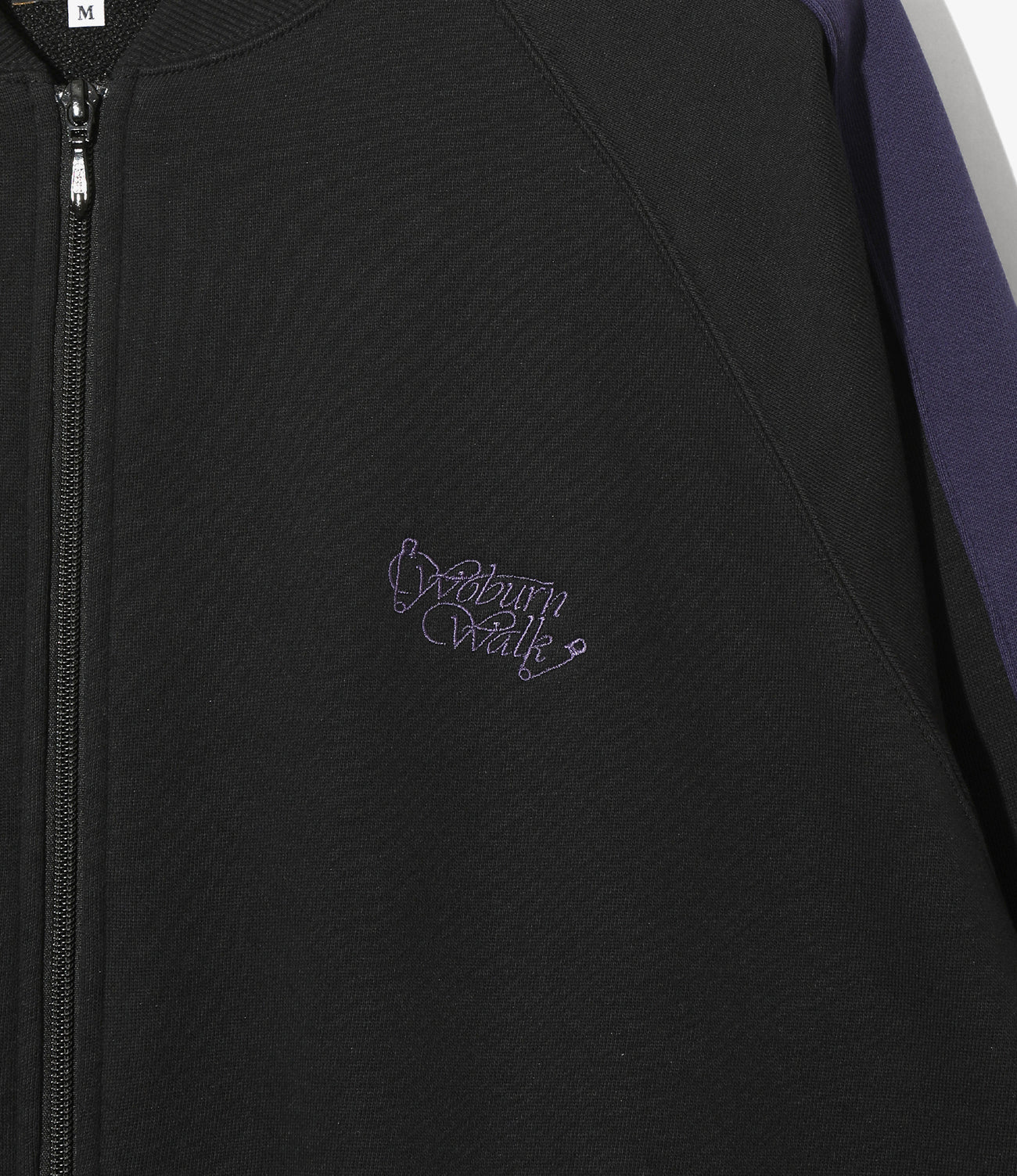 Rib Collar Track Jacket - Cotton French Terry