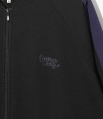 Rib Collar Track Jacket - Cotton French Terry