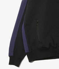 Rib Collar Track Jacket - Cotton French Terry