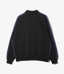 Rib Collar Track Jacket - Cotton French Terry