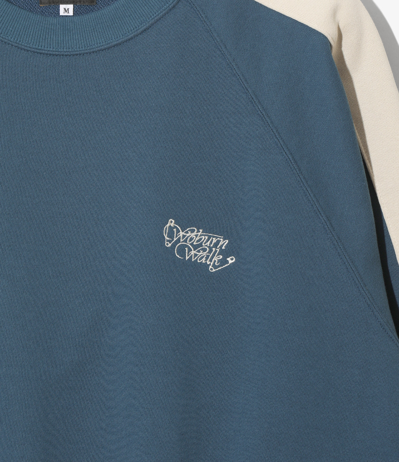Track Crew Neck Shirt - Cotton French Terry
