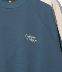 Track Crew Neck Shirt - Cotton French Terry