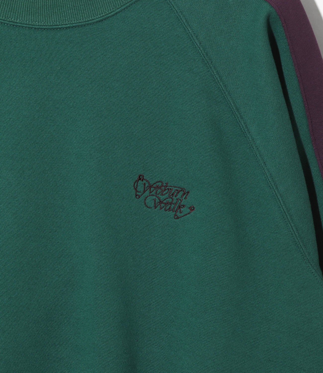 Track Crew Neck Shirt - Cotton French Terry