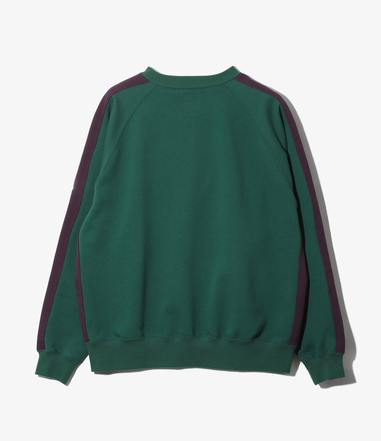Track Crew Neck Shirt - Cotton French Terry