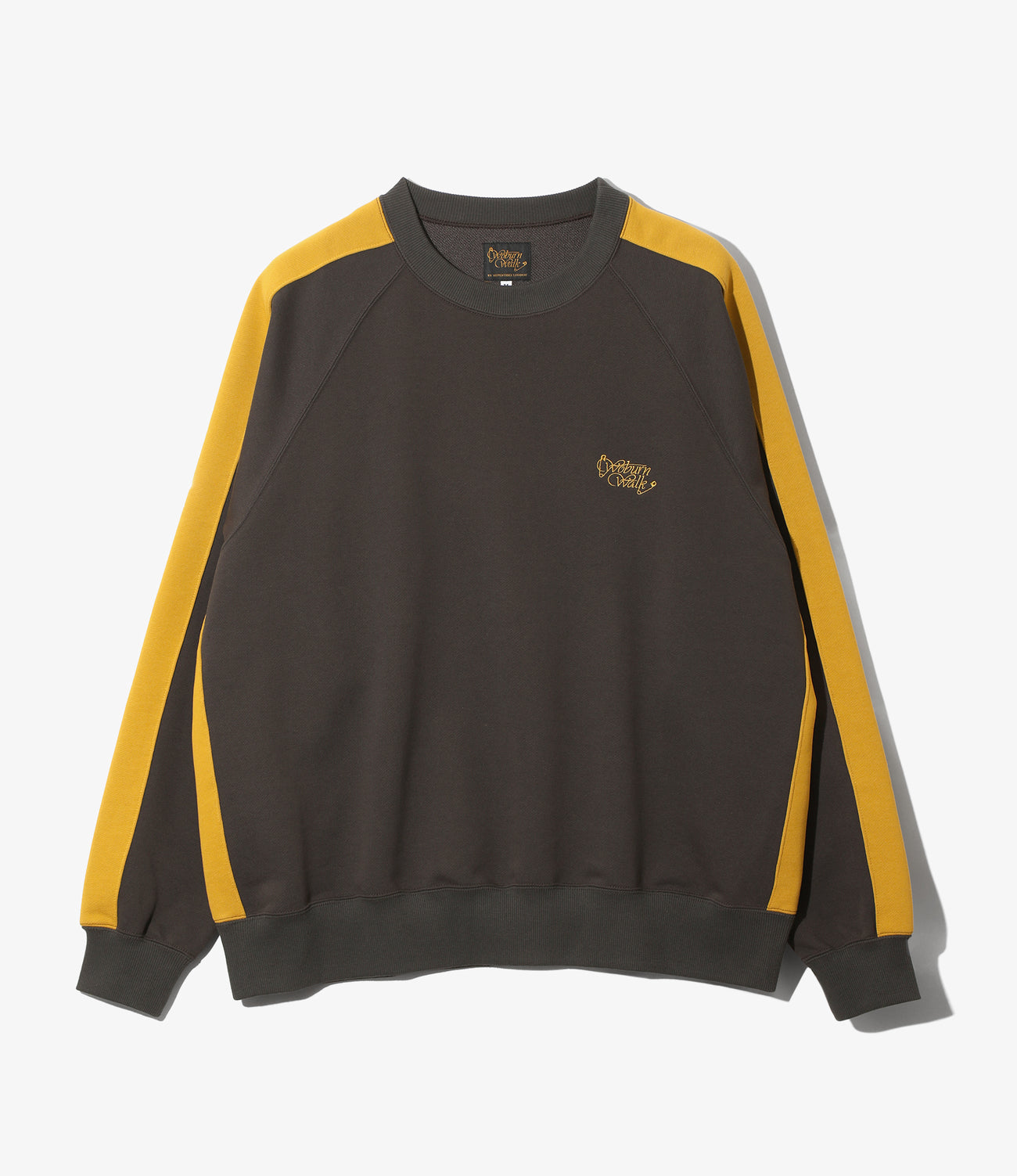 Track Crew Neck Shirt - Cotton French Terry