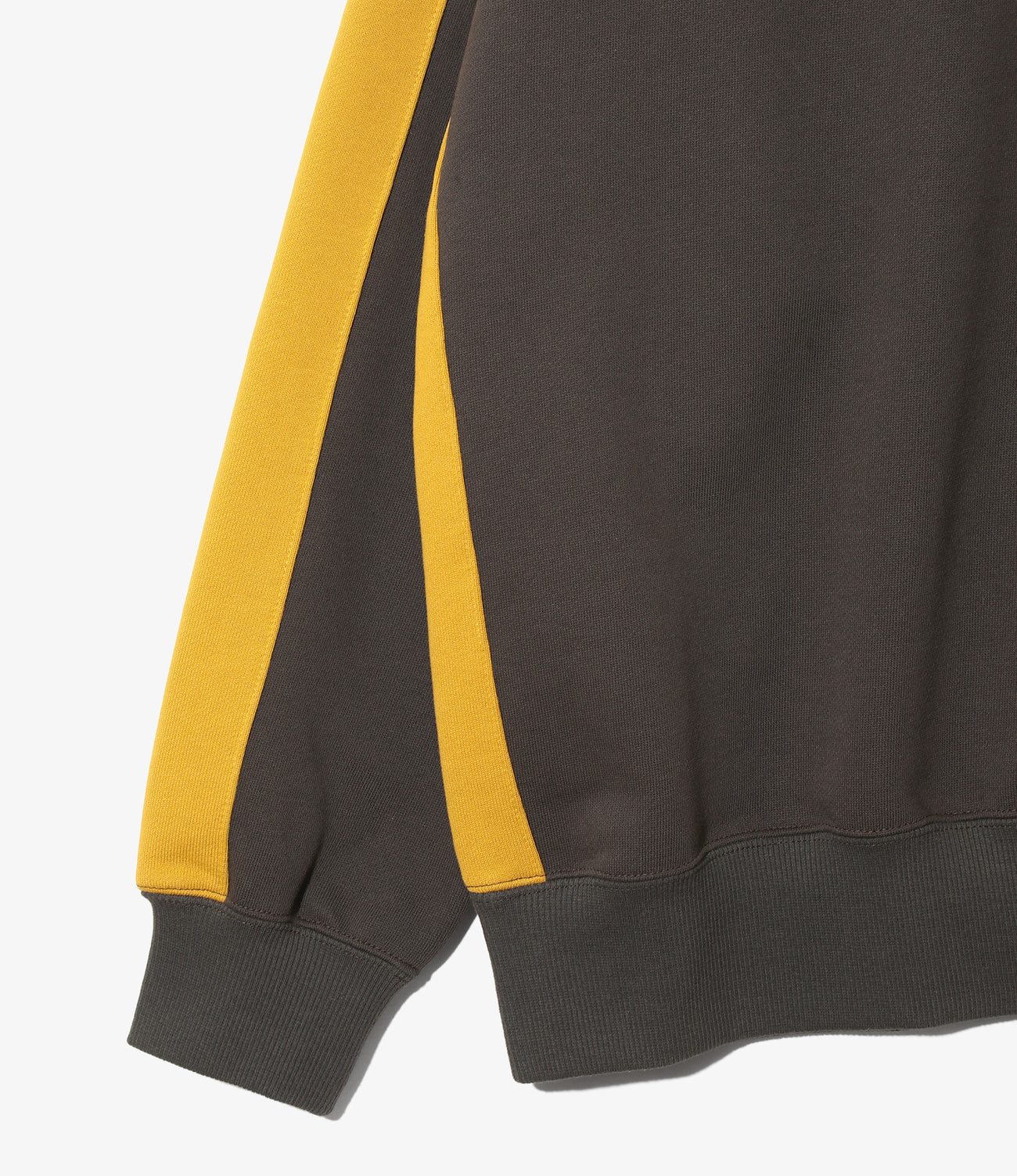 Track Crew Neck Shirt - Cotton French Terry