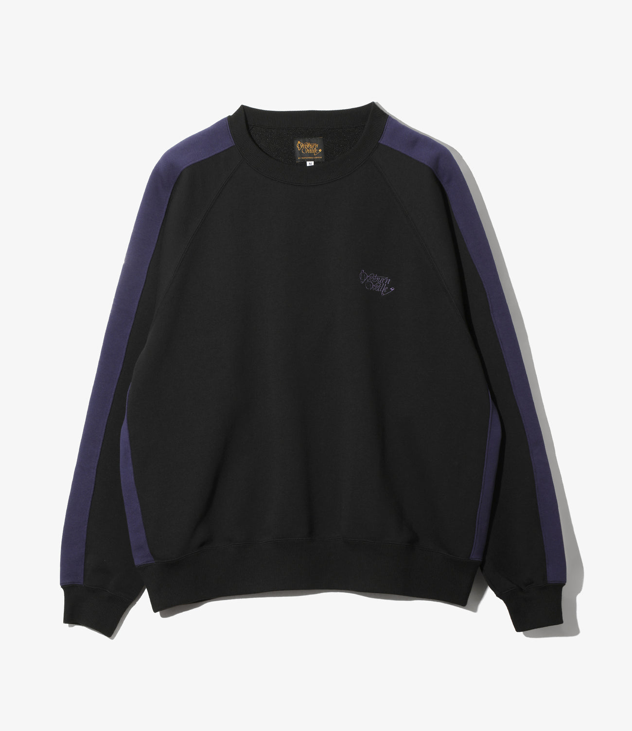 Track Crew Neck Shirt - Cotton French Terry
