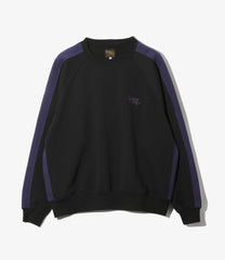 Track Crew Neck Shirt - Cotton French Terry