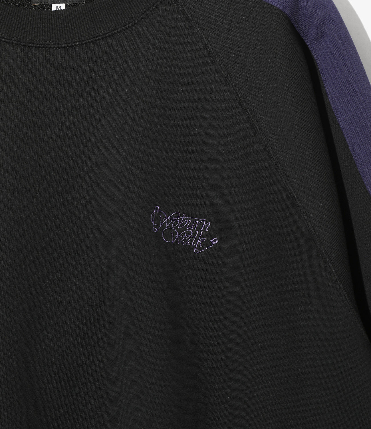 Track Crew Neck Shirt - Cotton French Terry