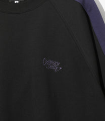 Track Crew Neck Shirt - Cotton French Terry