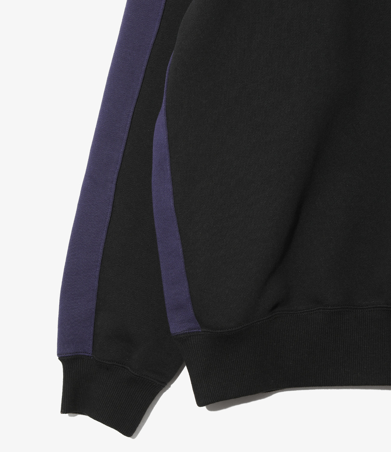 Track Crew Neck Shirt - Cotton French Terry