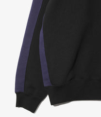 Track Crew Neck Shirt - Cotton French Terry