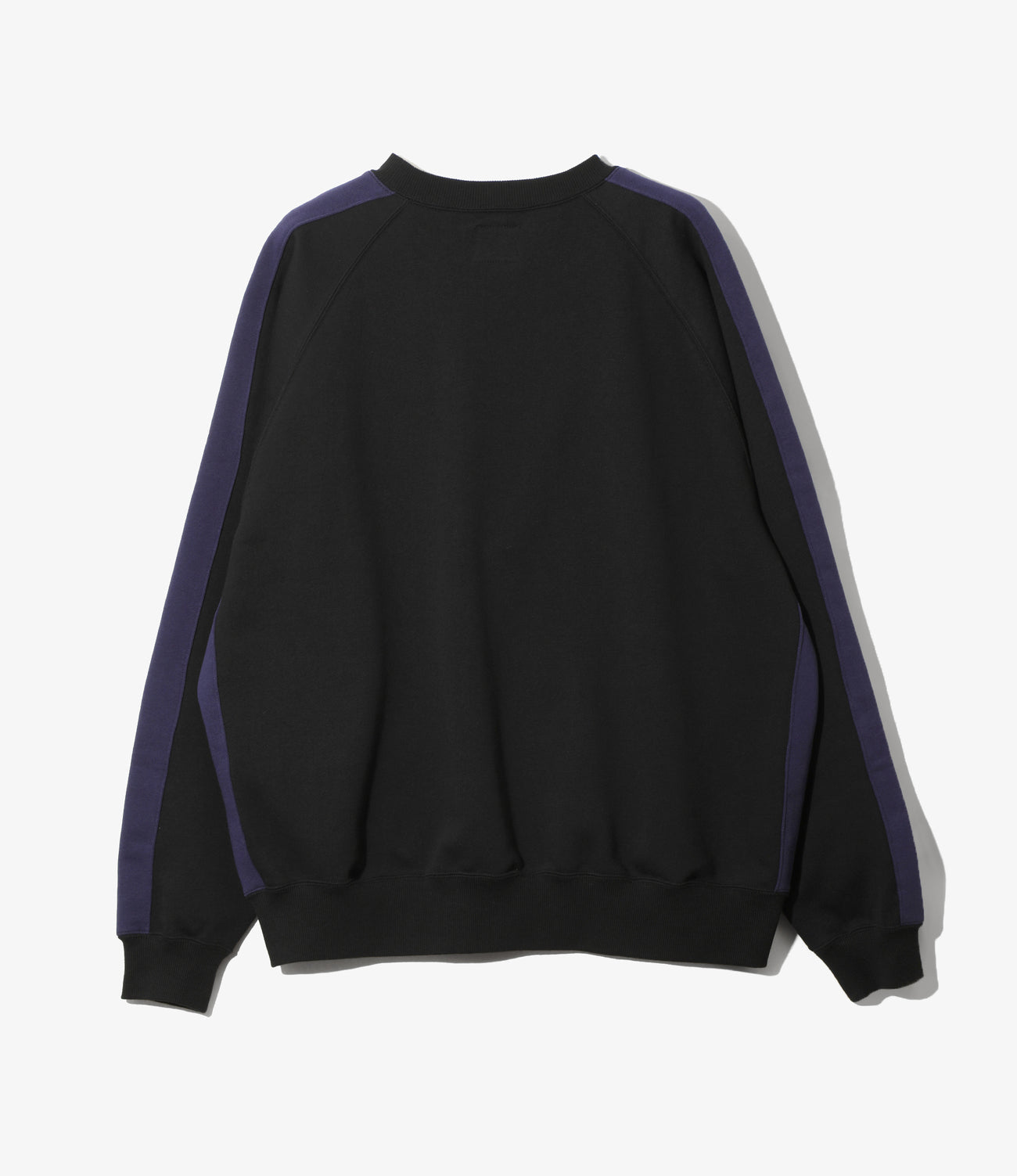 Track Crew Neck Shirt - Cotton French Terry