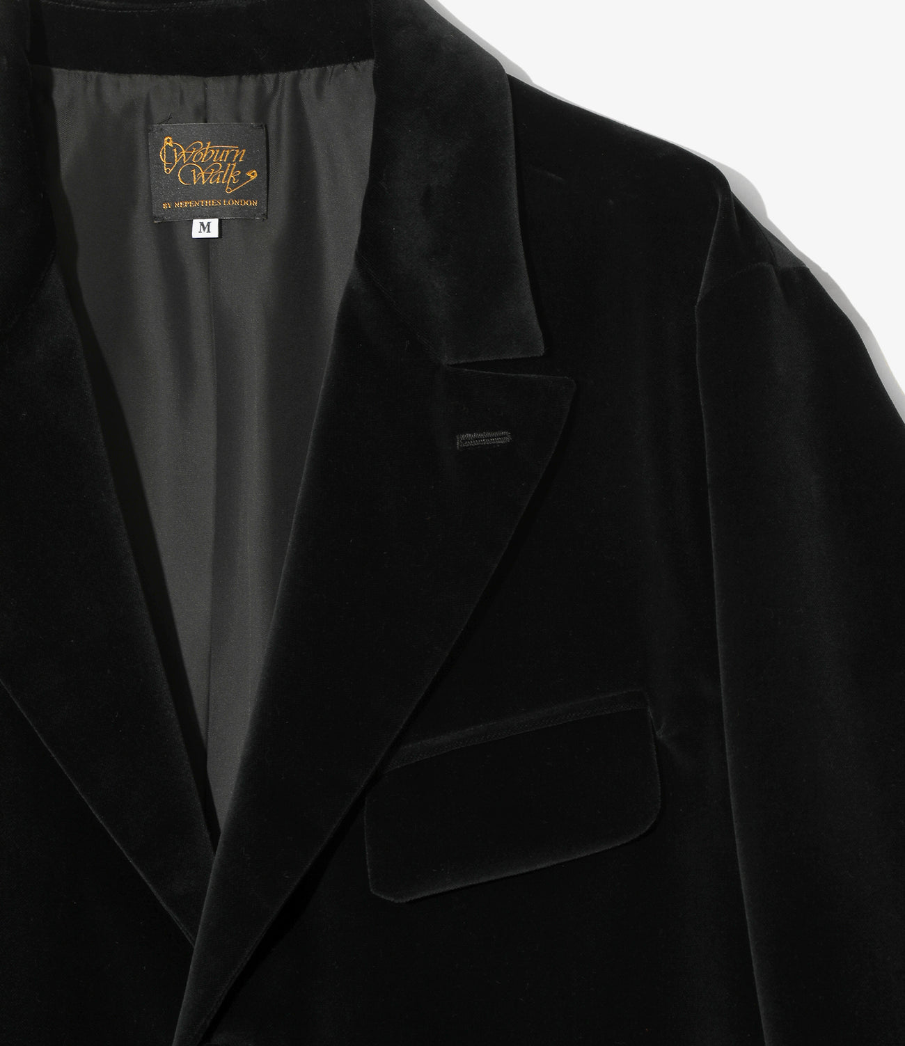 Peaked Lapel Jacket - Cotton Velvet
