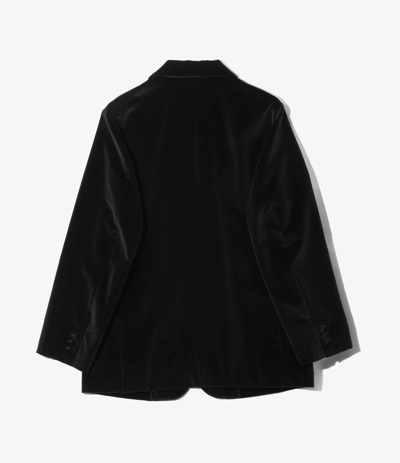Peaked Lapel Jacket - Cotton Velvet