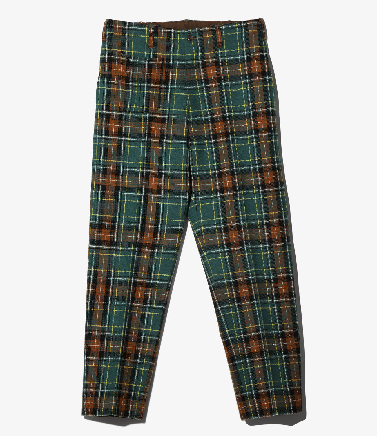 Military Trouser - Tartan Plaid