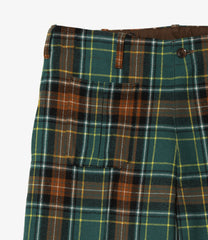 Military Trouser - Tartan Plaid